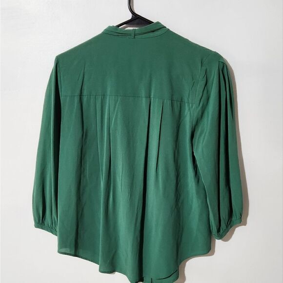 Laundry by Design Green Blouse - Picture 2 of 4